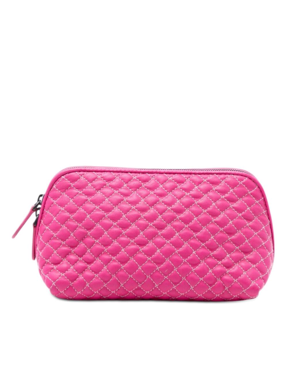 Bottega Veneta Quilted Nappa Zip Pouch #370768B33B